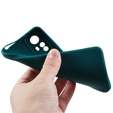 Obal na mobil pre Xiaomi Redmi Note 12S, Silicone Lite, zelený