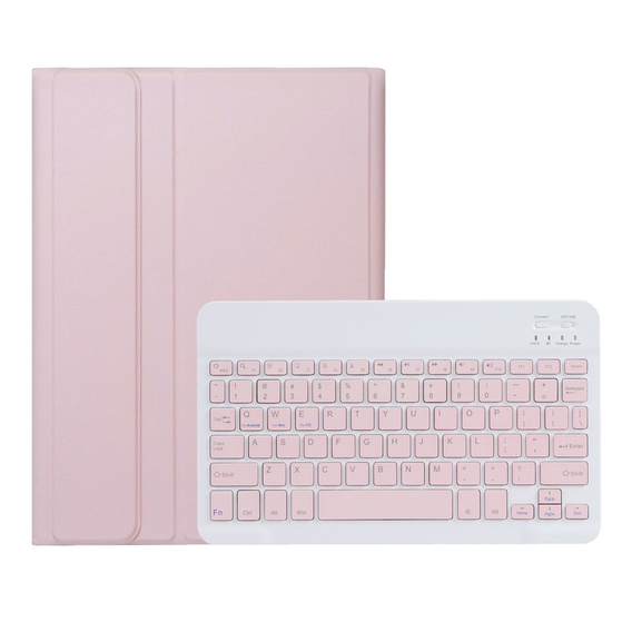 Puzdro s klávesnicou Bluetooth pre Lenovo Idea Tab 11" 2025 TB336FU TB336ZU, ružové