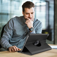 Puzdro pre iPad 10.9 2022 10 Gen TB330FU 10.95", otočné o 360°, čierne