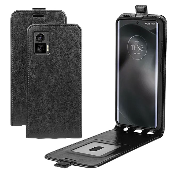 Klapkové puzdro pre Motorola Edge 30 Neo 5G, Flip, čierne
