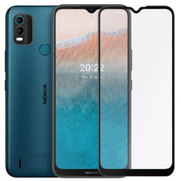 3D tvrdené sklo pre Nokia C21 Plus, čierne