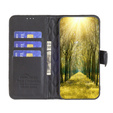 Klapkové puzdro pre Motorola Edge 40 Neo, Wallet, BINFEN COLOR, čierne