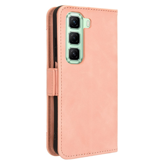 Klapkové puzdro pre Infinix Hot 50 4G, Card Slot, ružové