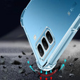Obal na mobil pre Infinix Hot 50 Pro 4G, Dropproof, priehľadné