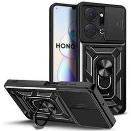 Obal na mobil pre Honor X7a 5G, CamShield Slide, čierne