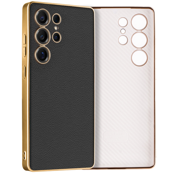 Puzdro pre Samsung Galaxy S25 Ultra, GKK Leather, čierne