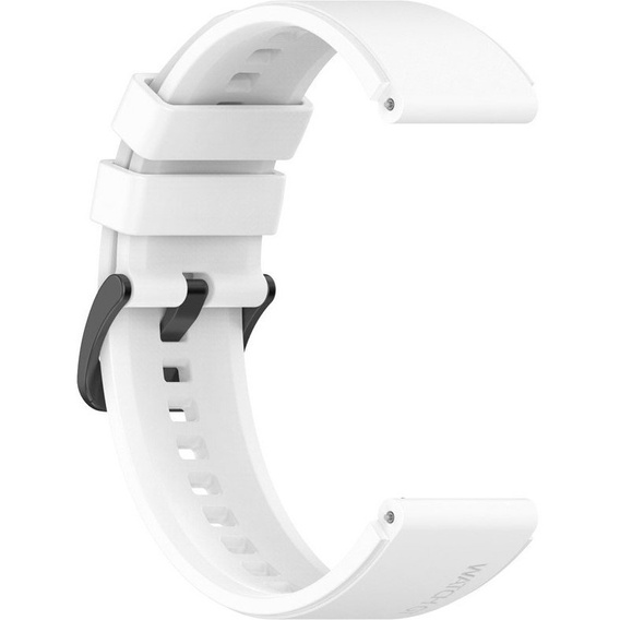 Pasek silikonowy 22mm uniwersalny - Biały