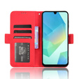 Klapkové puzdro pre Samsung Galaxy A16, Card Slot, červené