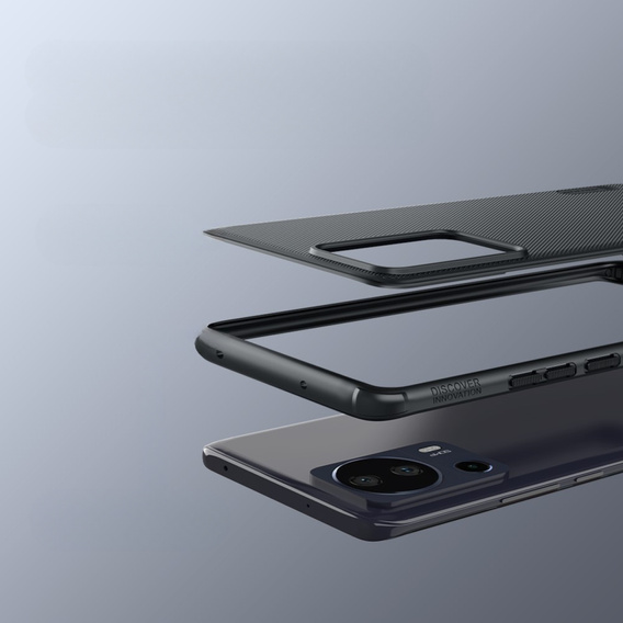 NILLKIN puzdro pre Xiaomi 13 Lite, Super Frosted Shield Case, čierne