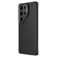 Puzdro pre Samsung Galaxy S25 Ultra, pancierované Nillkin, Carboprof Case, pre Magsafe, čierne