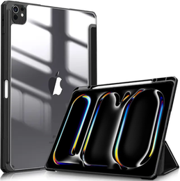 Puzdro pre iPad Pro 11" 2024 (5 gen.), Smartcase Hybrid, so slotom na stylus, čierne