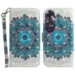 Klapkové puzdro pre Oppo A60, Wallet, Mandala Flower