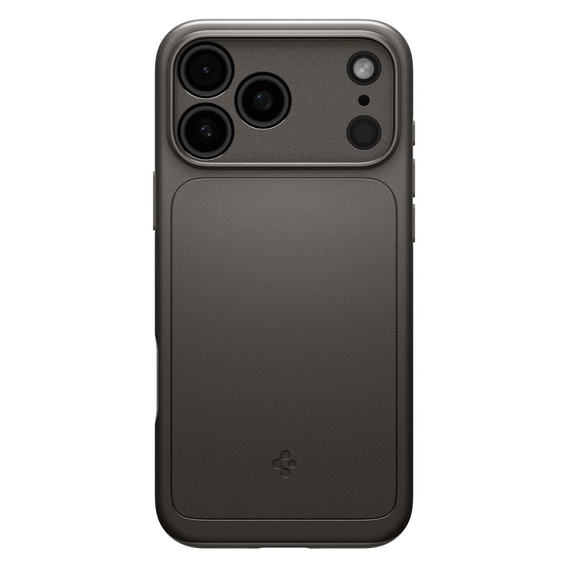Puzdro Spigen pre iPhone 17 Pro, Thin Fit MagSafe, strieborná