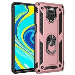 Pancierované obal na mobil pre Xiaomi Redmi Note 9S / 9 Pro, Nox Case Ring, ružové