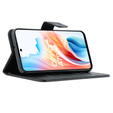 Klapkové puzdro pre Oppo A79 5G, Butterfly, čierne