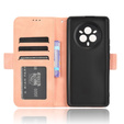 Klapkové puzdro pre Realme 14 Pro+ 5G, Card Slot, ružové