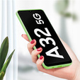 Obal na mobil pre Samsung Galaxy A32 5G, Silicone Lite, zelený