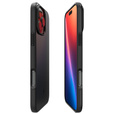 Puzdro Spigen pre iPhone 16 Pro Max, Thin Fit Mag, čierne + tvrdené sklo 9H