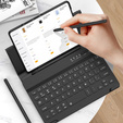 Puzdro + klávesnica Samsung Galaxy Z Fold4 5G, Carbon Fiber, čierne