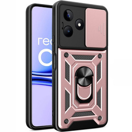 Obal na mobil pre Realme C53 4G, CamShield Slide, ružové rose gold