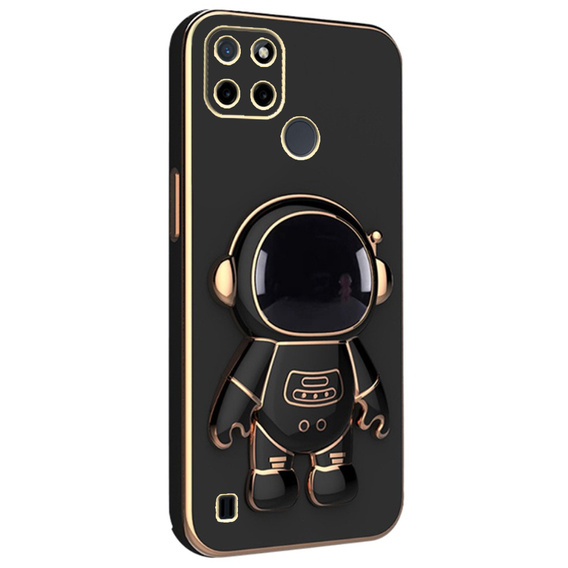Obal na mobil pre Realme C21Y/C25Y, Astronaut, čierne