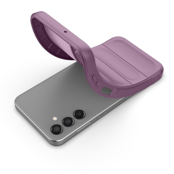 Obal na mobil pre Samsung Galaxy M35, Gaming Shockproof, fialové
