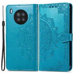 Klapkové puzdro pre Huawei nova 8i, Mandala, modré