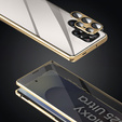 Puzdro pre Samsung Galaxy S25 Ultra, Privacy Dual Glass, zlaté
