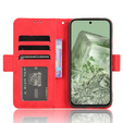 Klapkové puzdro pre Google Pixel 8A, Card Slot, červené