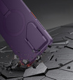 Puzdro pre Samsung Galaxy S25 Ultra, Suritch Shockproof, pre MagSafe, fialové
