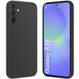 Obal na mobil pre Samsung Galaxy A36 5G, Silicone Lite, čierne