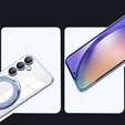Magnetické puzdro pre Samsung Galaxy A54 5G, pre MagSafe, modré