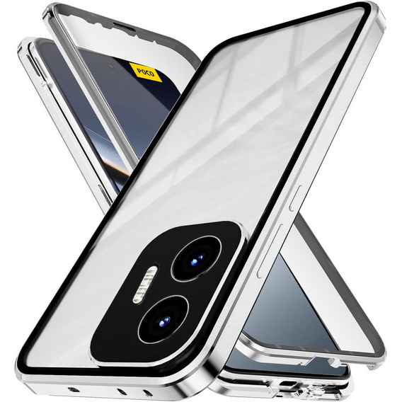 Magnetické puzdro Dual Glass pre Xiaomi Poco F7 5G