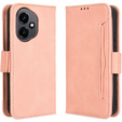 Klapkové puzdro pre Honor 400 5G, Card Slot, ružové