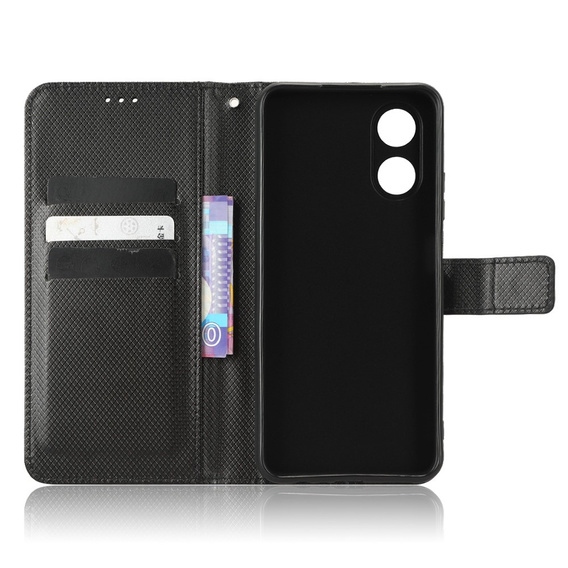 Klapkové puzdro pre Oppo A17, Smart Magnet, čierne