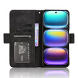 Klapkové puzdro pre Infinix Hot 50 4G, Card Slot, čierne