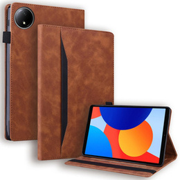 Puzdro pre Xiaomi Redmi Pad SE 8.7, Classic, s priestorom pre stylus, hnedé