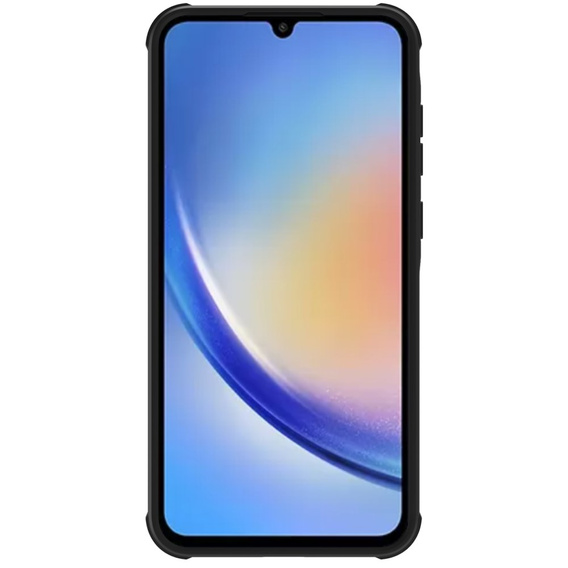 Puzdro pre Samsung Galaxy A35 5G, pancierované Nillkin, CamShield Pro, čierne