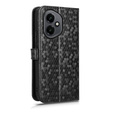 Flipové puzdro pre Honor 400 5G, Wallet Rhombus, čierne