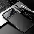 Obal na mobil pre Xiaomi Poco X4 Pro 5G, Carbon Gel, čierne