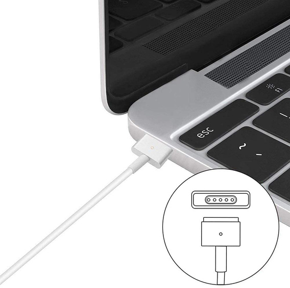 Napájací adaptér 45 W pre Apple Macbook Air 11/13 14,85 V 3,05 A s káblom Magsafe 2 „T“