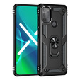 Pancierované obal na mobil pre Motorola Moto G50, Nox Case Ring, čierne