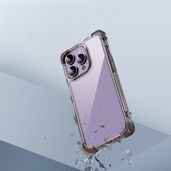 Puzdro pre iPhone 13 Pro Max, ERBORD CornerShield, čierne