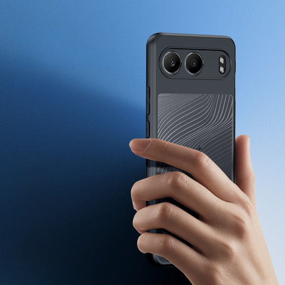 Puzdro DuxDucis pre OnePlus Nord 4, Aimo case, transparentné / čierne