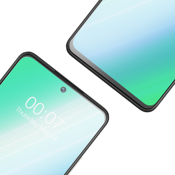 2x tvrdené sklo pre Oppo A79 5G, ERBORD 9H Hard Glass na displeji