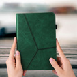 Puzdro pre Lenovo Tab M10 Plus 10.6 Gen 3 TB-125F TB-128F, Classic, s priestorom pre stylus, zelený