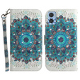 Klapkové puzdro pre Motorola Moto E22 / E22i, Wallet mandala, biele