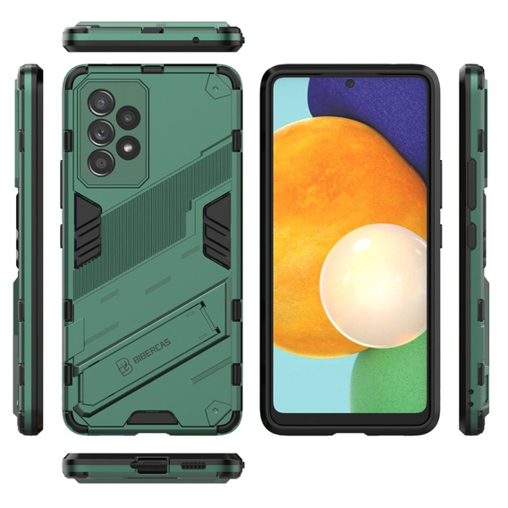 Puzdro pre Samsung Galaxy A53 5G, Military kickstand, modré