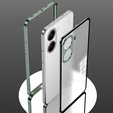 Puzdro pre Xiaomi Poco X7 Pro 5G, Frame Case, zelený