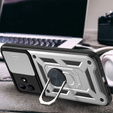 Obal na mobil pre Realme C53 4G, CamShield Slide, strieborné